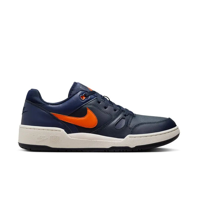 Zapatilla Nike Full Force Low Hombre Azul Naranja Cuero