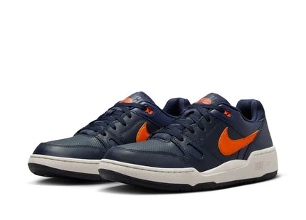 Zapatilla Nike Full Force Low Hombre Azul Naranja Cuero