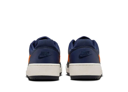 Zapatilla Nike Full Force Low Hombre Azul Naranja Cuero