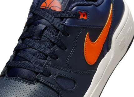 Zapatilla Nike Full Force Low Hombre Azul Naranja Cuero