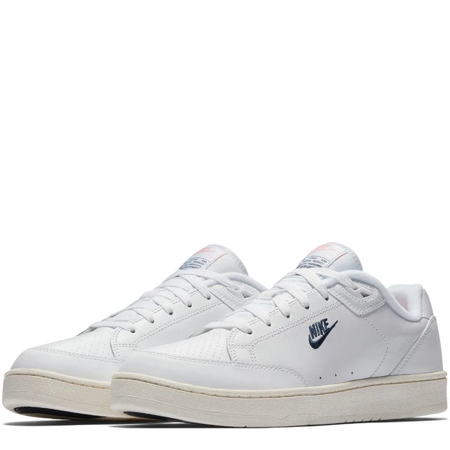 Zapatilla Nike Grandstand II Hombre Blanca Cuero Urbana