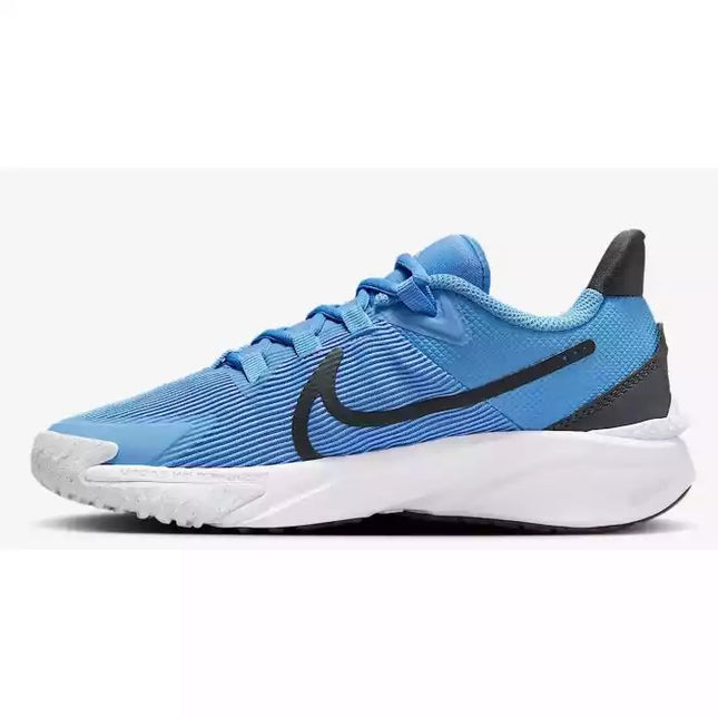 Zapatilla Nike Star Runner 4 Unisex Azul Running Fácil Poner