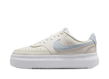 Zapatilla Nike Court Vision Alta Mujer Crema Blanco Botín