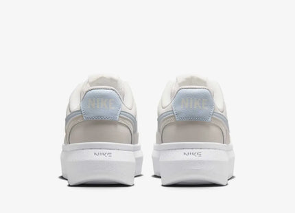 Zapatilla Nike Court Vision Alta Mujer Crema Blanco Botín