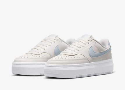 Zapatilla Nike Court Vision Alta Mujer Crema Blanco Botín