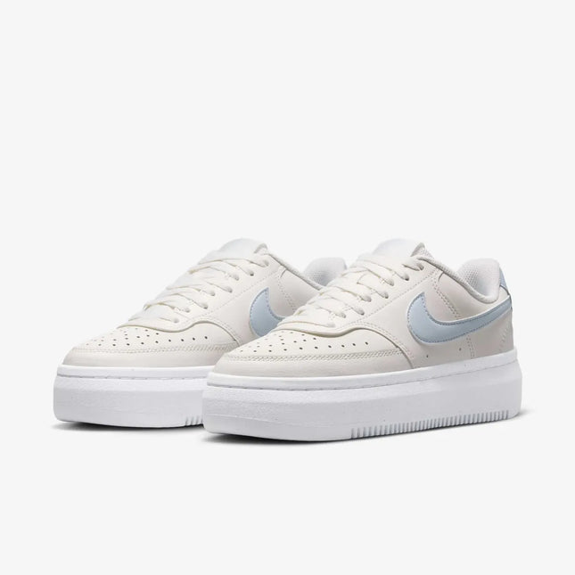 Zapatilla Nike Court Vision Alta Mujer Crema Blanco Botín