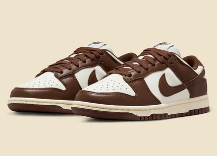 Zapatilla Nike Dunk Low Mujer Blanco Café Cacao Wow