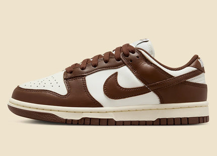 Zapatilla Nike Dunk Low Mujer Blanco Café Cacao Wow