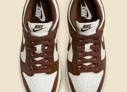 Zapatilla Nike Dunk Low Mujer Blanco Café Cacao Wow
