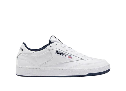 Zapatilla Reebok Club C 85 Hombre Blanco Azul Marino Retro