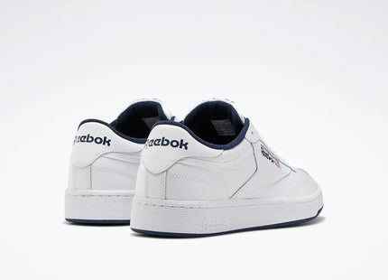 Zapatilla Reebok Club C 85 Hombre Blanco Azul Marino Retro