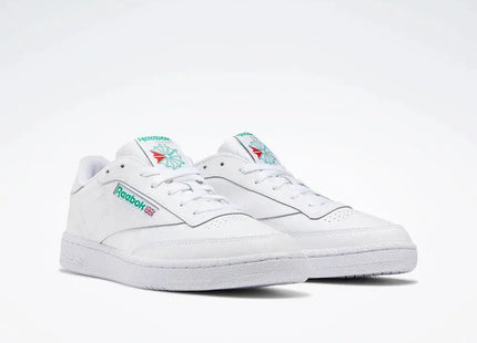 Zapatilla Reebok Club C 85 Hombre Blanco Cuero Retro