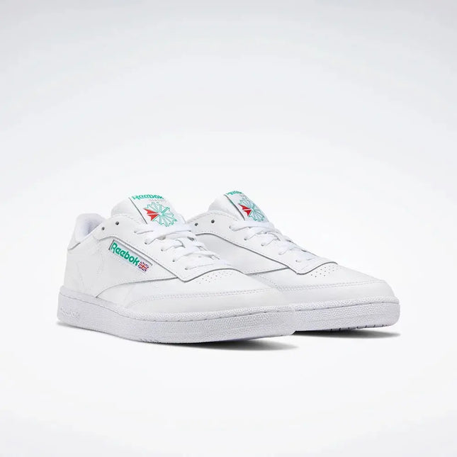 Zapatilla Reebok Club C 85 Hombre Blanco Cuero Retro