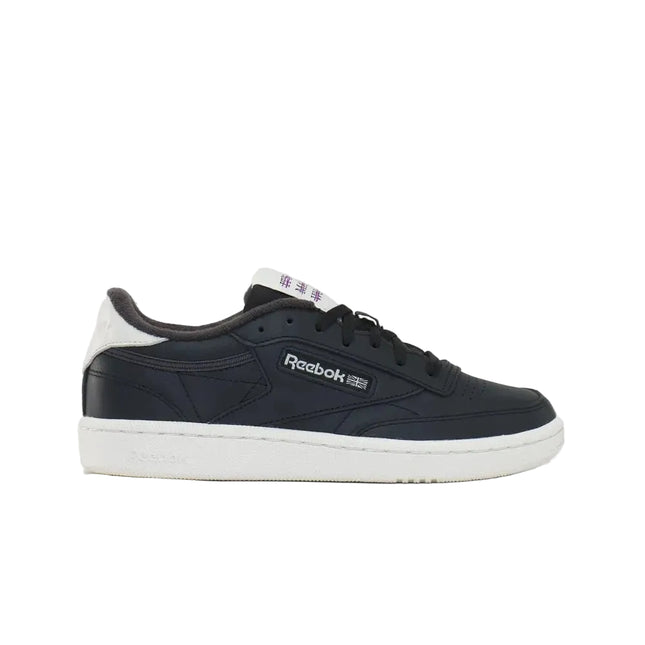 Zapatilla Reebok Club C 85 Mujer Negro Blanco Retro