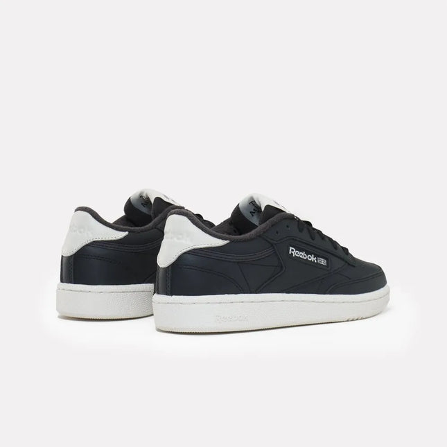 Zapatilla Reebok Club C 85 Mujer Negro Blanco Retro