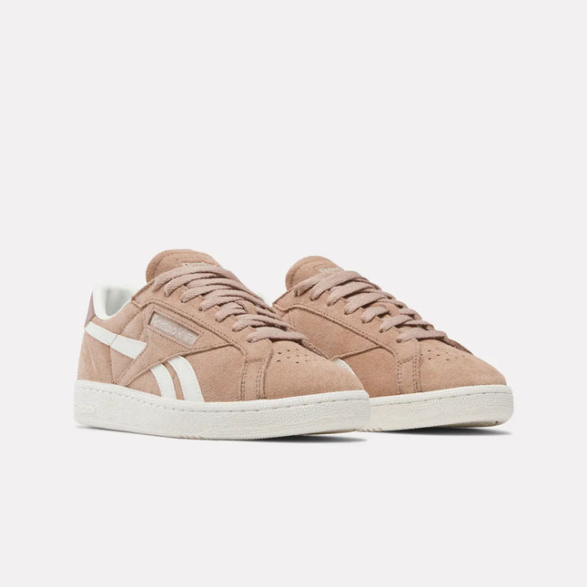Zapatilla Reebok Club C Grounds UK Mujer Café Blanco Retro
