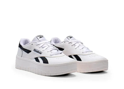 Zapatilla Reebok Court Advance Surge Mujer Blanco Negro Retro