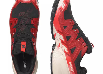 Zapatilla Salomon Speedcross 6 GTX Hombre Negro Rojo Trail