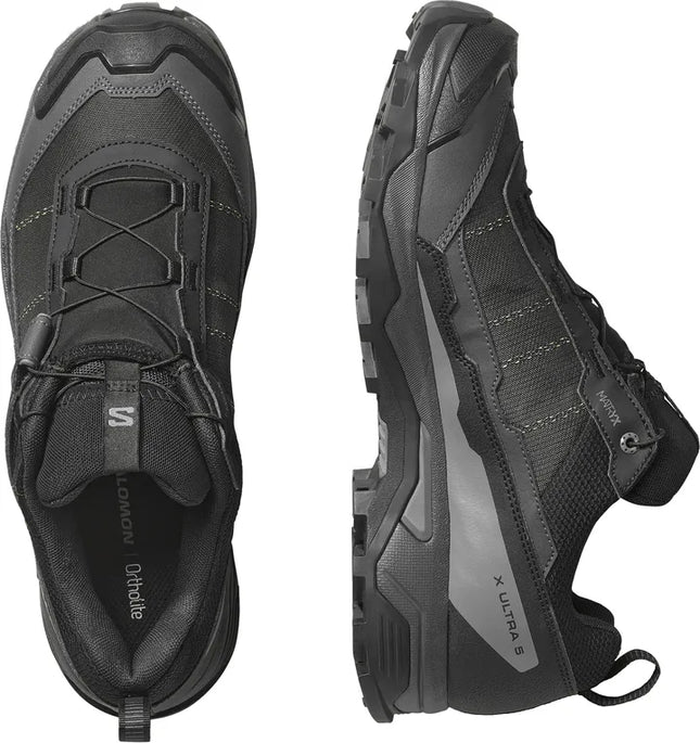 Zapatilla Salomon X Ultra 5 GTX Hombre Negro Asphalt Matryx
