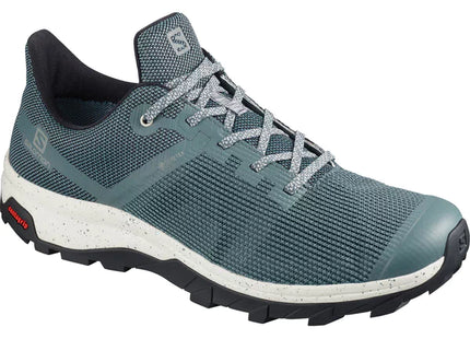 Zapatilla Salomon Outline Prism GTX Hombre Gris Blanco Impermeable