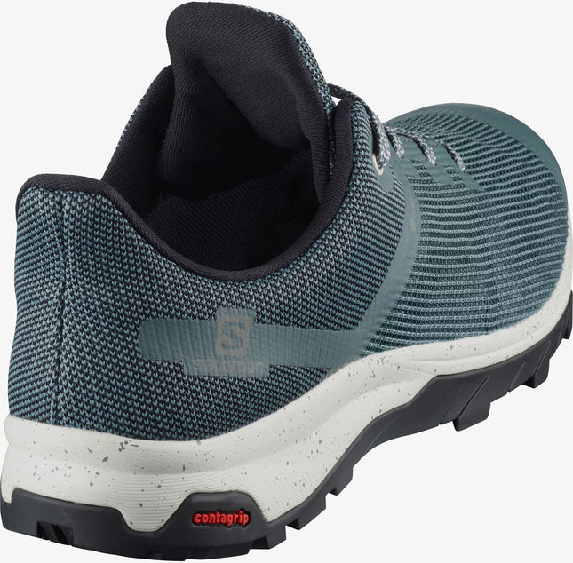 Zapatilla Salomon Outline Prism GTX Hombre Gris Blanco Impermeable