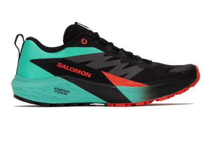 Zapatilla Salomon Sense Ride 5 Hombre Negro Bay Cherry Trail