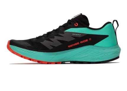 Zapatilla Salomon Sense Ride 5 Hombre Negro Bay Cherry Trail