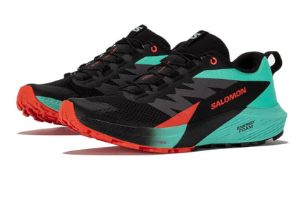 Zapatilla Salomon Sense Ride 5 Hombre Negro Bay Cherry Trail