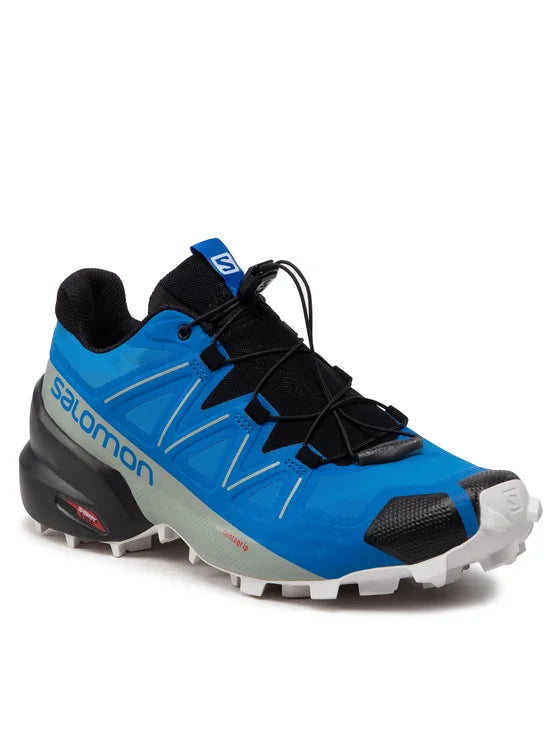 Zapatilla Salomon Speedcross 5 Hombre Azul Skydiver Negro Trail