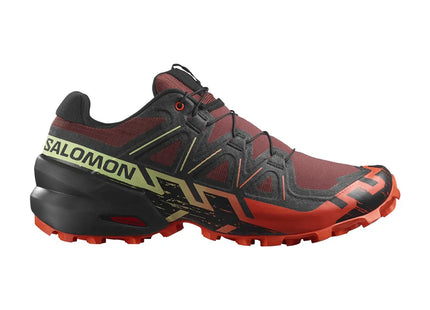 Zapatilla Salomon Speedcross 6 Hombre Burdeo Rojo Cognac Trail