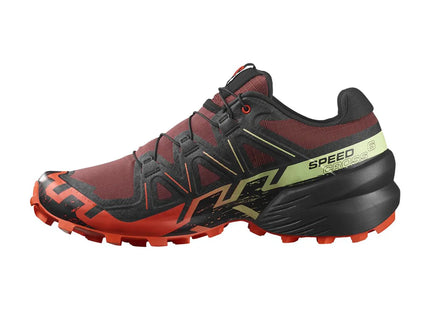 Zapatilla Salomon Speedcross 6 Hombre Burdeo Rojo Cognac Trail
