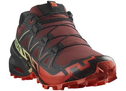 Zapatilla Salomon Speedcross 6 Hombre Burdeo Rojo Cognac Trail
