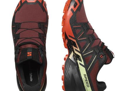 Zapatilla Salomon Speedcross 6 Hombre Burdeo Rojo Cognac Trail