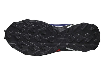 Zapatilla Salomon Supercross 4 GTX Mujer Azul Blanco Impermeable