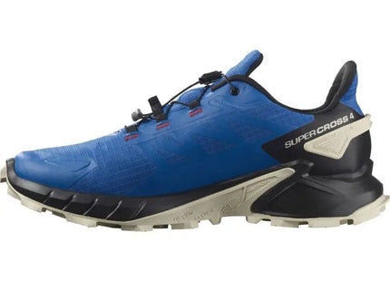 Zapatilla Salomon Supercross 4 GTX Hombre Azul Náutico Negro Trail