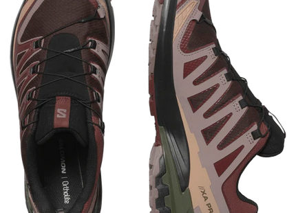 Zapatilla Salomon XA Pro 3D V9 GTX Hombre Negro Café Olive Trail
