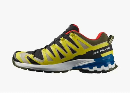 Zapatilla Salomon XA Pro 3D V9 GTX Hombre Negro Amarillo Azul
