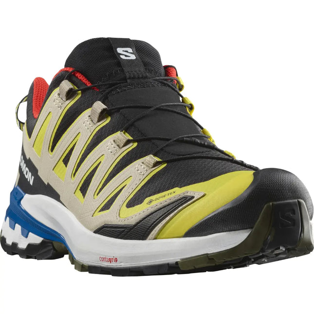 Zapatilla Salomon XA Pro 3D V9 GTX Hombre Negro Amarillo Azul