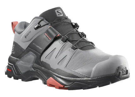 Zapatilla Salomon X Ultra 4 GTX Mujer Gris Alloy Sienna Trail