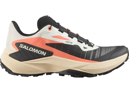 Zapatilla Salomon Genesis Mujer Coral Tender Peach Negro Trail