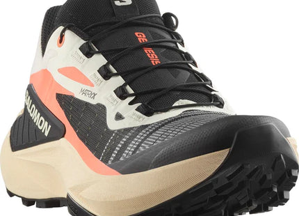 Zapatilla Salomon Genesis Mujer Coral Tender Peach Negro Trail