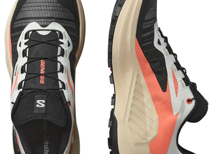 Zapatilla Salomon Genesis Mujer Coral Tender Peach Negro Trail