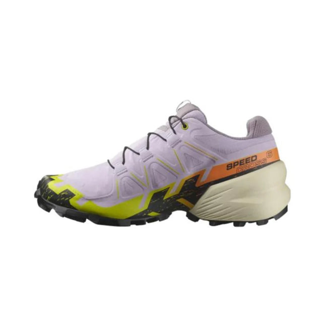 Zapatilla Salomon Speedcross 6 Mujer Rosa Orquídea Negro Trail