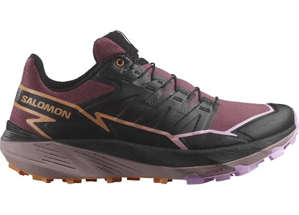 Zapatilla Salomon Thundercross Mujer Nocturne Negro Papaya Trail