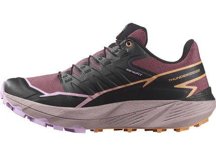 Zapatilla Salomon Thundercross Mujer Nocturne Negro Papaya Trail