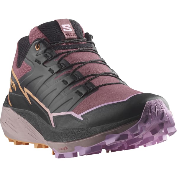 Zapatilla Salomon Thundercross Mujer Nocturne Negro Papaya Trail