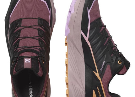 Zapatilla Salomon Thundercross Mujer Nocturne Negro Papaya Trail