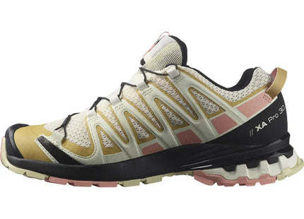 Zapatilla Salomon XA Pro 3D V8 Mujer Azul Helado Rosa Trail