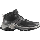Botín Salomon X Raise 2 Mid GTX Mujer Negro Magnet Impermeable
