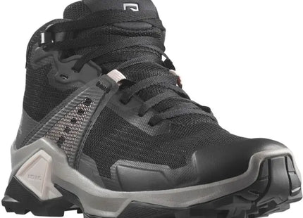 Botín Salomon X Raise 2 Mid GTX Mujer Negro Magnet Impermeable